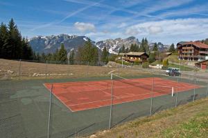 Appartements Edelweiss, Studio 5 pers, balcon sud est, vue sur les montagnes : photos des chambres