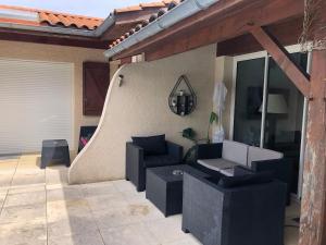 Maisons de vacances Villa lumineuse, logement et jardin et piscine privatifs, TV connectee : photos des chambres