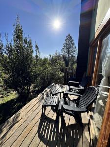 Lodge de montaña rodeado de naturaleza patagónica - Chakana Lodge