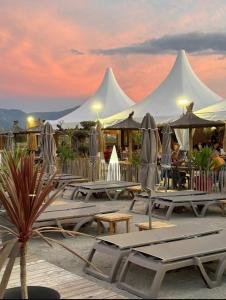 maison climatisée à 500m de la plage dans résidence
