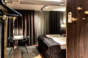 Queen Room without Window room in Scandic Uplandia