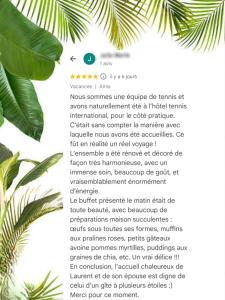 Hotels Hotel Tennis International : photos des chambres