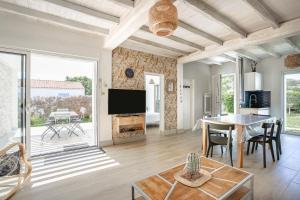 Maisons de vacances Maison Familiale a Grand Village : photos des chambres