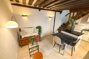 Appartements Le Penseur - Terrasse et 1 chambre - 38m2 : photos des chambres