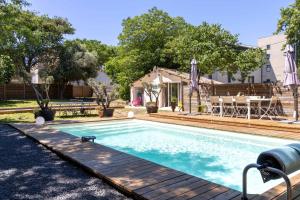 Maisons de vacances Villa Laurens Maison spacieuse avec piscine : photos des chambres