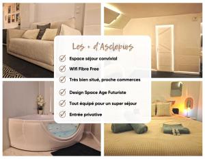 Appartements Gite Urbain - Asclepios : photos des chambres