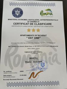 Est One Apartament 2 camere semidecomandat