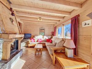 Chalet cosy 9 pers à La Clusaz avec parking privatif - FR-1-818-105