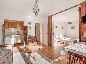 La Clusaz - Apt 4 pers, 35 m², Balcon, Casier à skis - FR-1-818-107