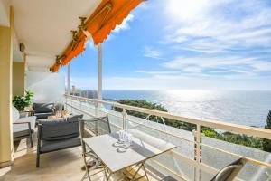 Appartements Appart belle vue mer et plage proche de Monaco : photos des chambres