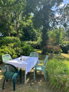 Maisons de vacances Maison au bord de l-Aven, 10min a pied de Pont-Aven : photos des chambres
