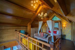 ELIVAAS Blushing Pines 3 BHK With Indoor Pool, Attic and Classy Interiors