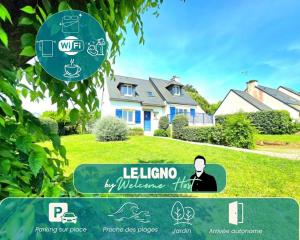 Villas Le Ligno - Maison Neo-bretonne mer et plages : photos des chambres