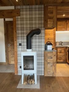 Chalet Taïga face au Montblanc et à 7min de Megève