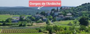 Maison T2 village Gorges Ardèche