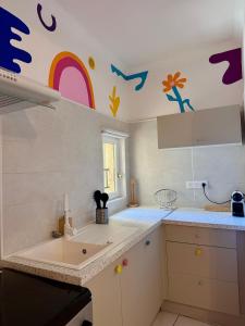 Appartements POP HOUSE - Appartement colore et fun en Camargue : photos des chambres
