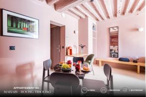 Appartements Beauquartier - Marais, Bourg Tibourg : photos des chambres