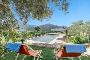 Villas Le Mazelli des Dentelles - Vue Panoramique : photos des chambres