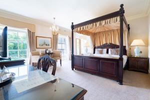 Heritage four Poster Room room in Best Western Plus Orton Hall Hotel & Spa