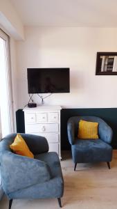 Appartements La brise, belle terrasse hyper-centre by Primo : photos des chambres