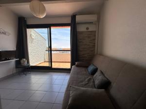 Studio mezzanine climatisé 4 pers à Le Barcarès - FR-1-799-56