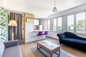 Bleu rivage F3 bord de l'Allier - parking gratuit - 2 étoiles