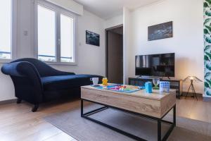 Appartements Bleu rivage F3 bord de l'Allier - parking gratuit - 2 etoiles : photos des chambres