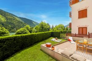 Giardino sul Lago - Vista su lago e montagne a Molveno