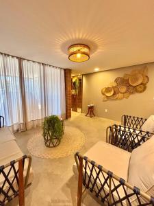 Temporada Areia e Mar Triplex com piscina privativa e área gourmet a 250m da Praia do Patacho