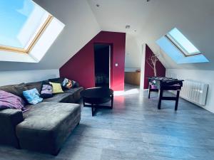 Maisons de vacances Beautiful home near Honfleur Deauville : photos des chambres