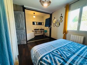 Maisons de vacances Beautiful home near Honfleur Deauville : photos des chambres