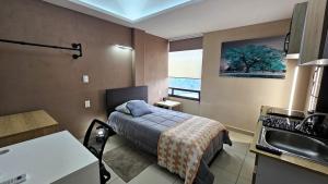 A20 Premium Mini Suite WHITE Cocina Terraza Companies Work Teams 1-2 PAX