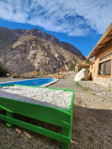Cabaña con piscina privada