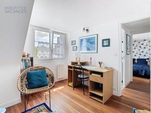 Maisons de vacances Maison Ty Gwen - Centre-ville avec jardin et proche de la plage : photos des chambres