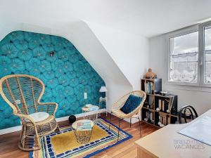 Maisons de vacances Maison Ty Gwen - Centre-ville avec jardin et proche de la plage : photos des chambres