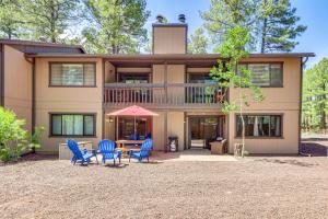 7 Mi to Rainbow Lake Pinetop Condo with Patio!