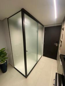 Studio Pé na Areia com vista perfeita do mar