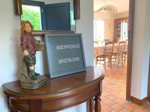 Maisons de vacances Grande maison familiale 11 pers. WIFI, proche port Perros-Guirec - FR-1-368-463 : photos des chambres