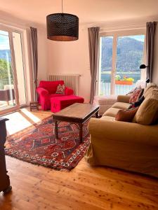 Seeblick mit Charme in der Villa Hirschfisch - 4hvězdičkové hotely ve městě Sattendorf