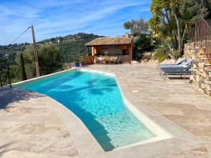 Villas Magnifique villa au calme, Vue mer, piscine : photos des chambres