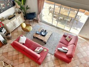 Villas Magnifique villa au calme, Vue mer, piscine : photos des chambres