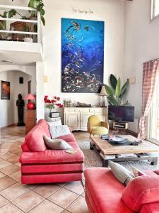 Villas Magnifique villa au calme, Vue mer, piscine : photos des chambres