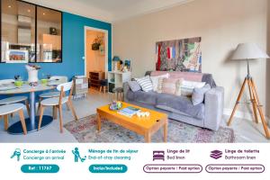 Appartements 200m plage de l'Ecluse- Dinard- Logement pour 2 : photos des chambres