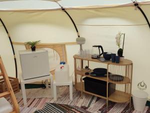 Glamping - Tent , Tält Zelt-Lodge Vindelälven