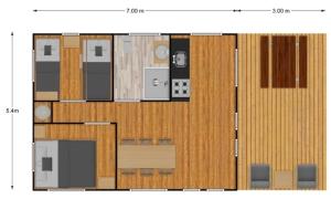 Campings Camping la Clementine : photos des chambres