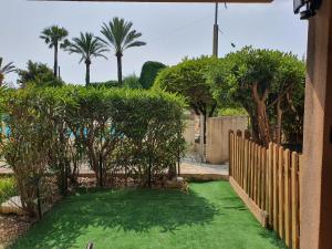 Agréable appartement dans une résidence de vacances avec terrasse et 2 piscines, au bord de la Plage du Midi