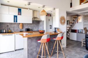 Appartements VUEMER Bandol - GRANDE TERRASSE de 45m2 VUE MER PISCINE PARKING : photos des chambres