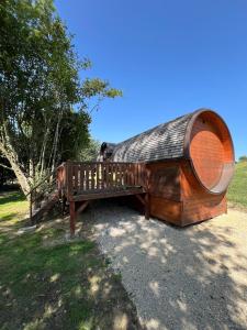 Chalets barrique viticole : photos des chambres