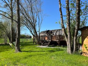 Chalets barrique viticole : photos des chambres