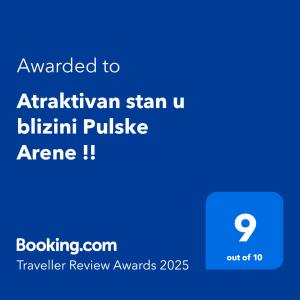 Arena Pula - atraktivan stan!!!